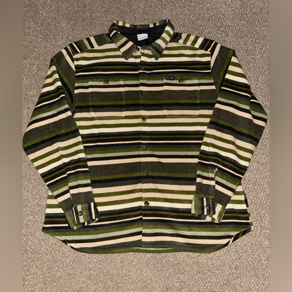 Men’s NWOT Columbia Flare Gun Fleece Over Shirt